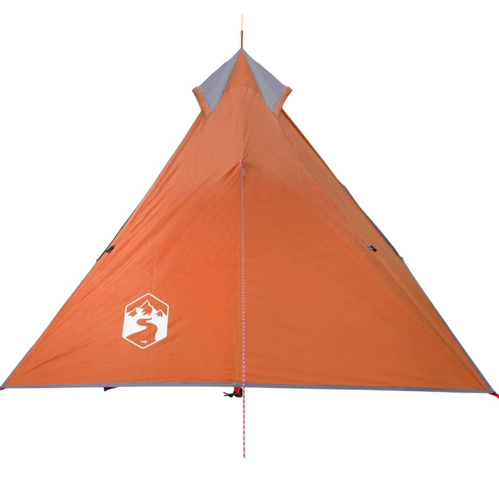 Tent -Persoons 85T Taft Grijs En Oranje 255 x 153 x 130 cm orange