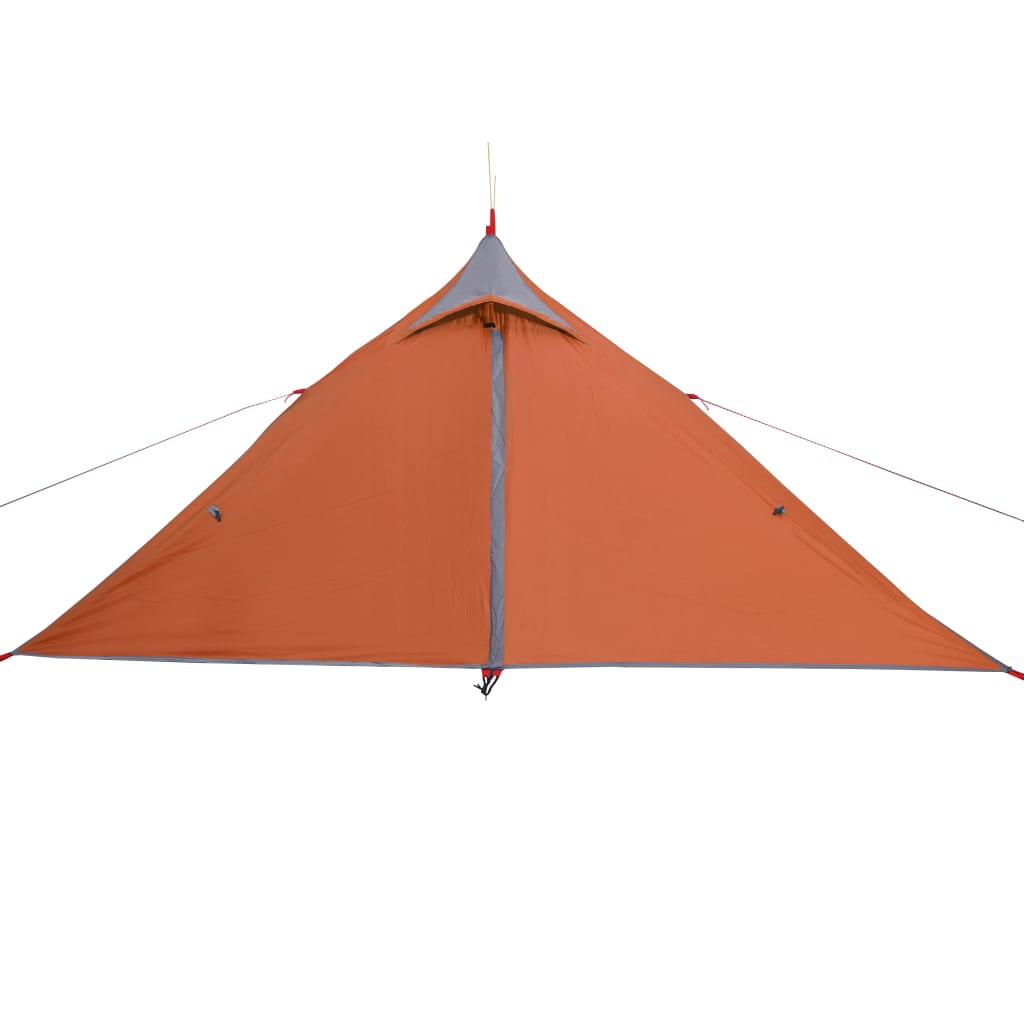 Tent -Persoons 85T Taft Grijs En Oranje 255 x 153 x 130 cm orange