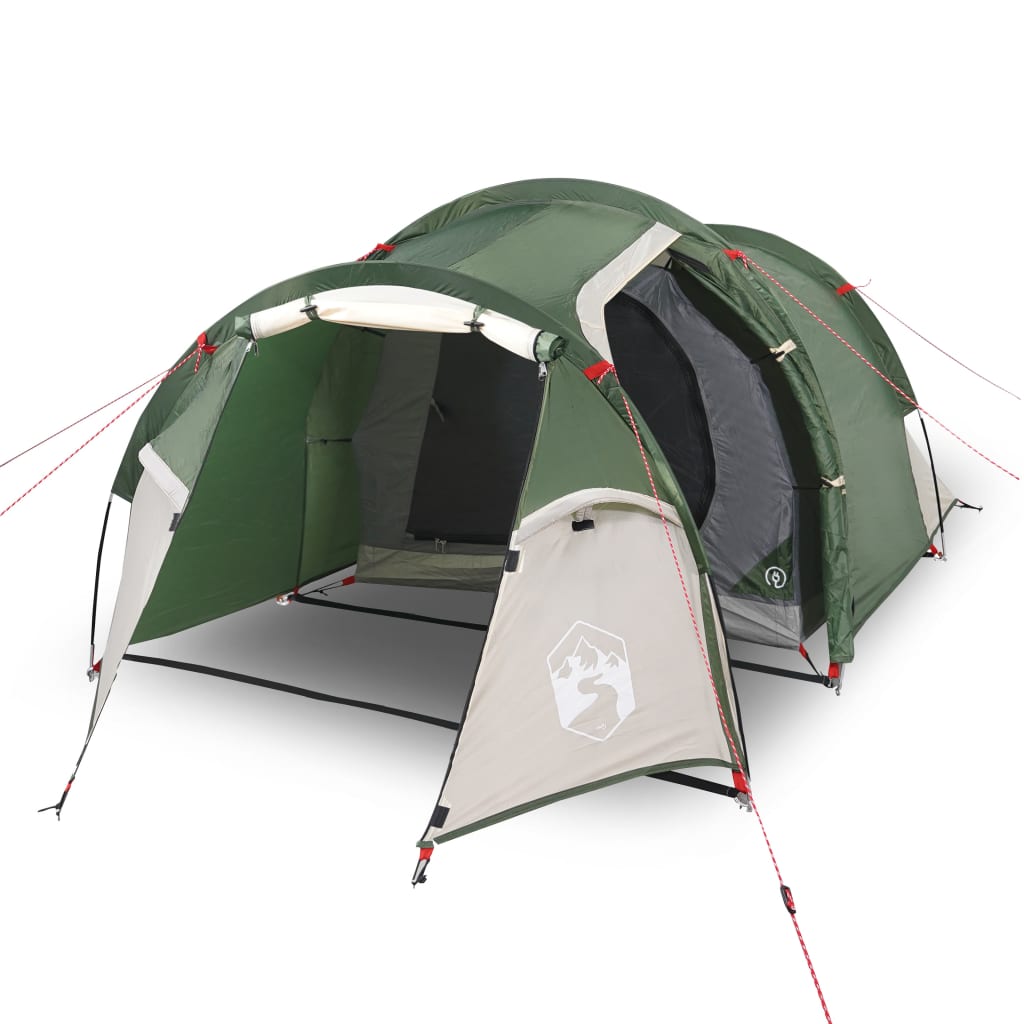 Tent 4-Persoons 360X40X05 Cm 85T Taft 360 x 135 x 105 cm Groen