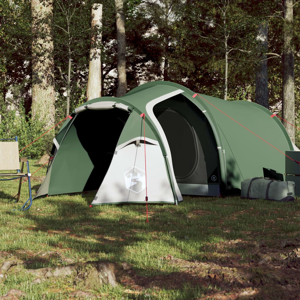 Tent 4-Persoons 360X40X05 Cm 85T Taft 360 x 135 x 105 cm Groen