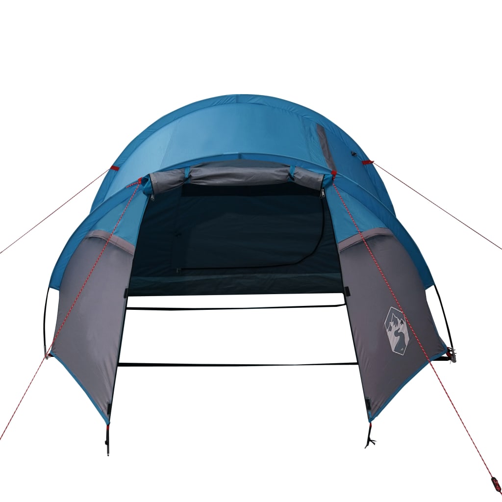 Tent 4-Persoons 85T Taft 360 x 135 x 105 cm Blauw