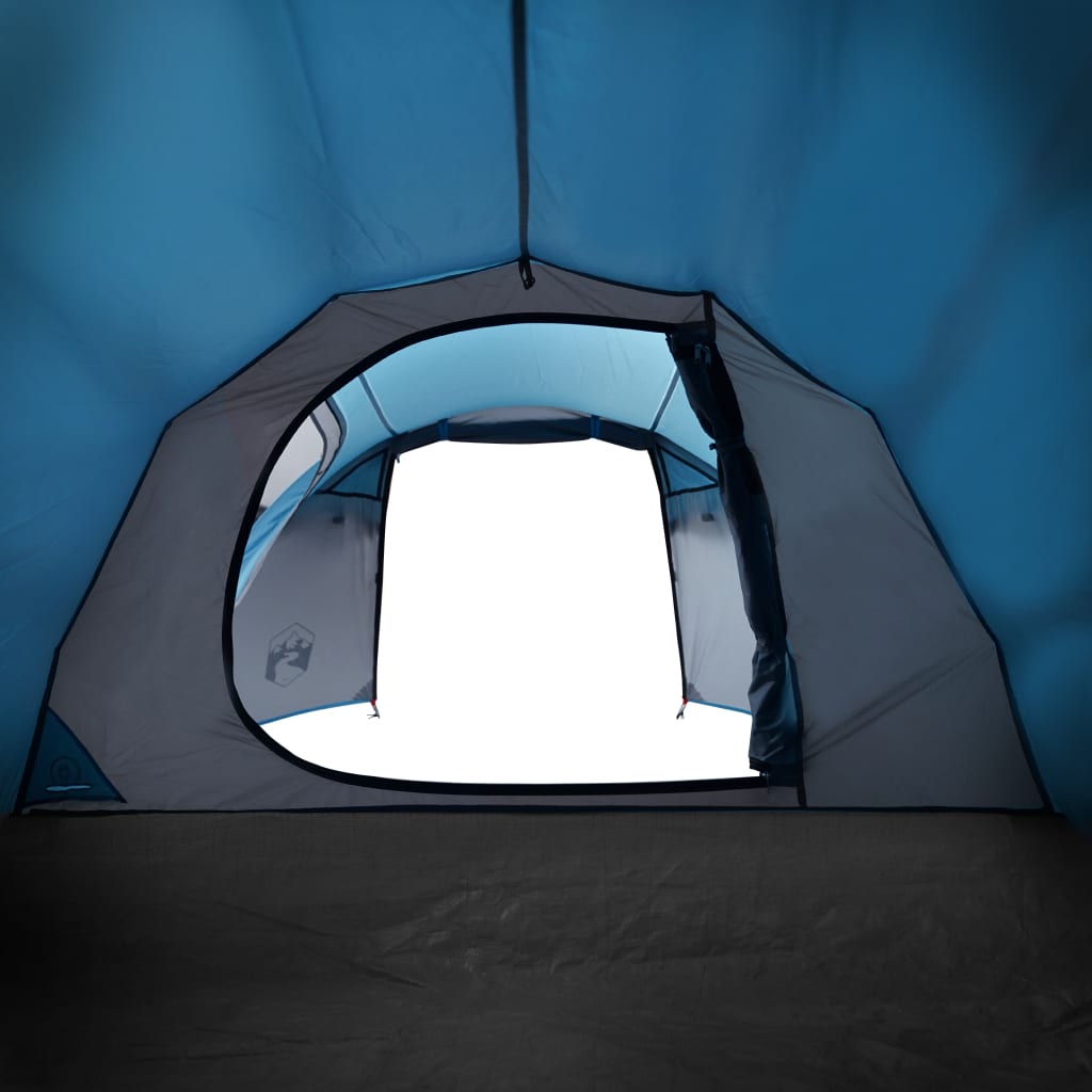 Tent 4-Persoons 85T Taft 360 x 135 x 105 cm Blauw