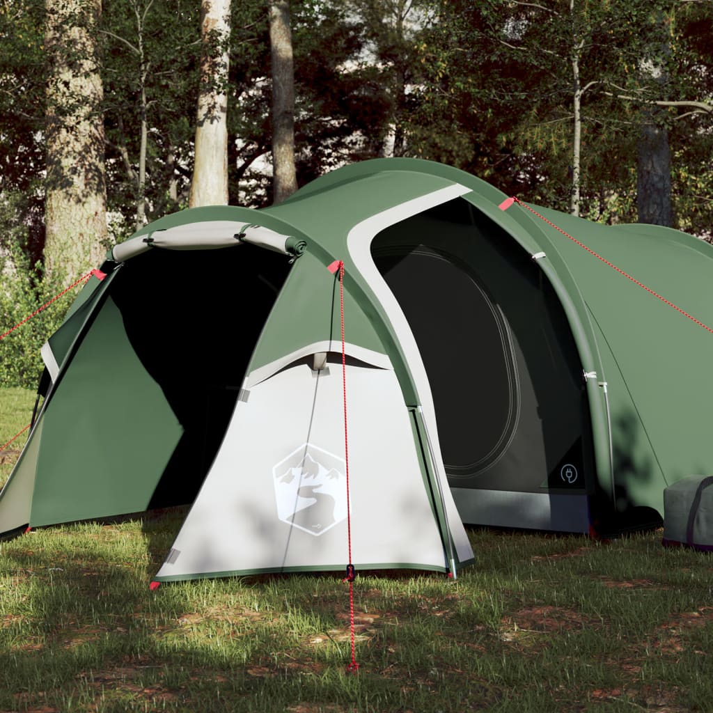 Tent 3-Persoons 370X85X6 Cm 85T Taft 370 x 180 x 116 cm Groen