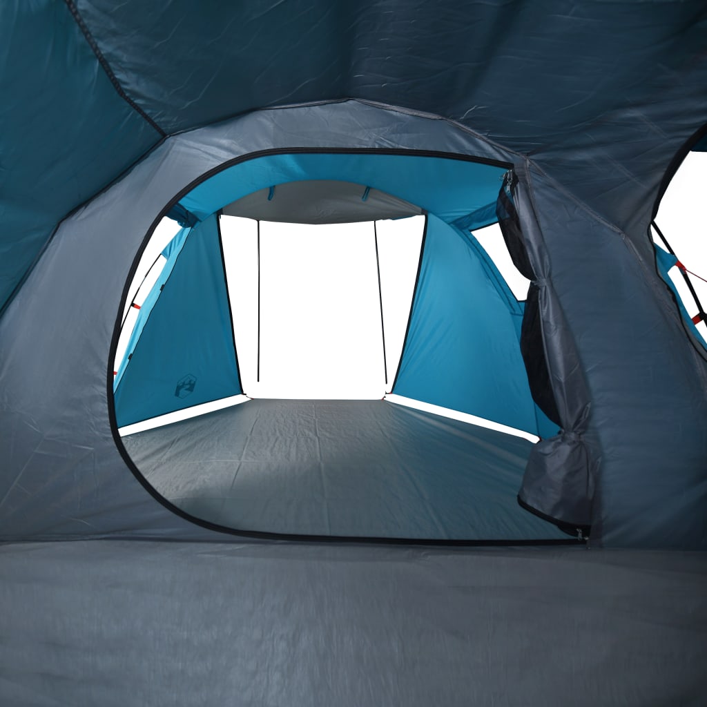 Tent 4-Persoons 420X260X153 Cm 185T Taft Blauw