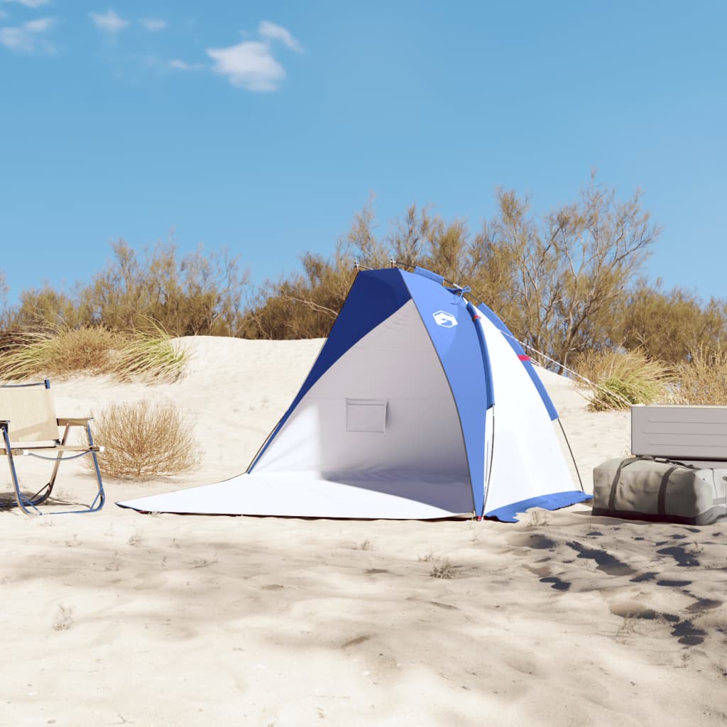 Strandtent 268X223X125 Cm 185T Taft Azuurblauw