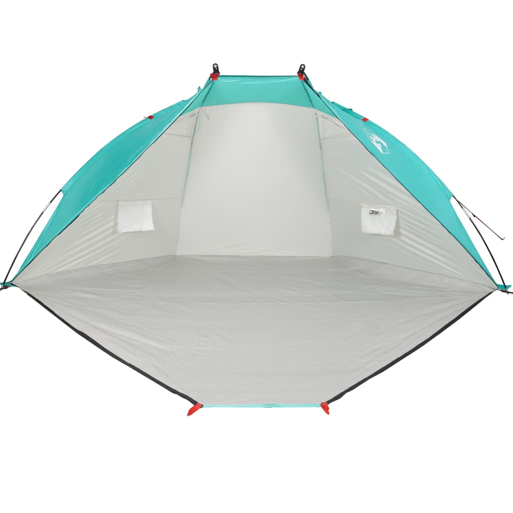 Strandtent 268X223X125 Cm 185T Taft Zeegroen