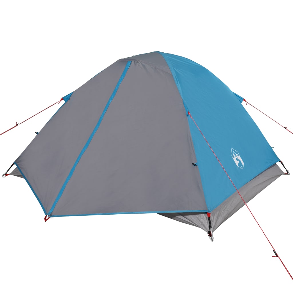 Tent 3-Persoons 240X217X120 Cm 190T Taft Blauw