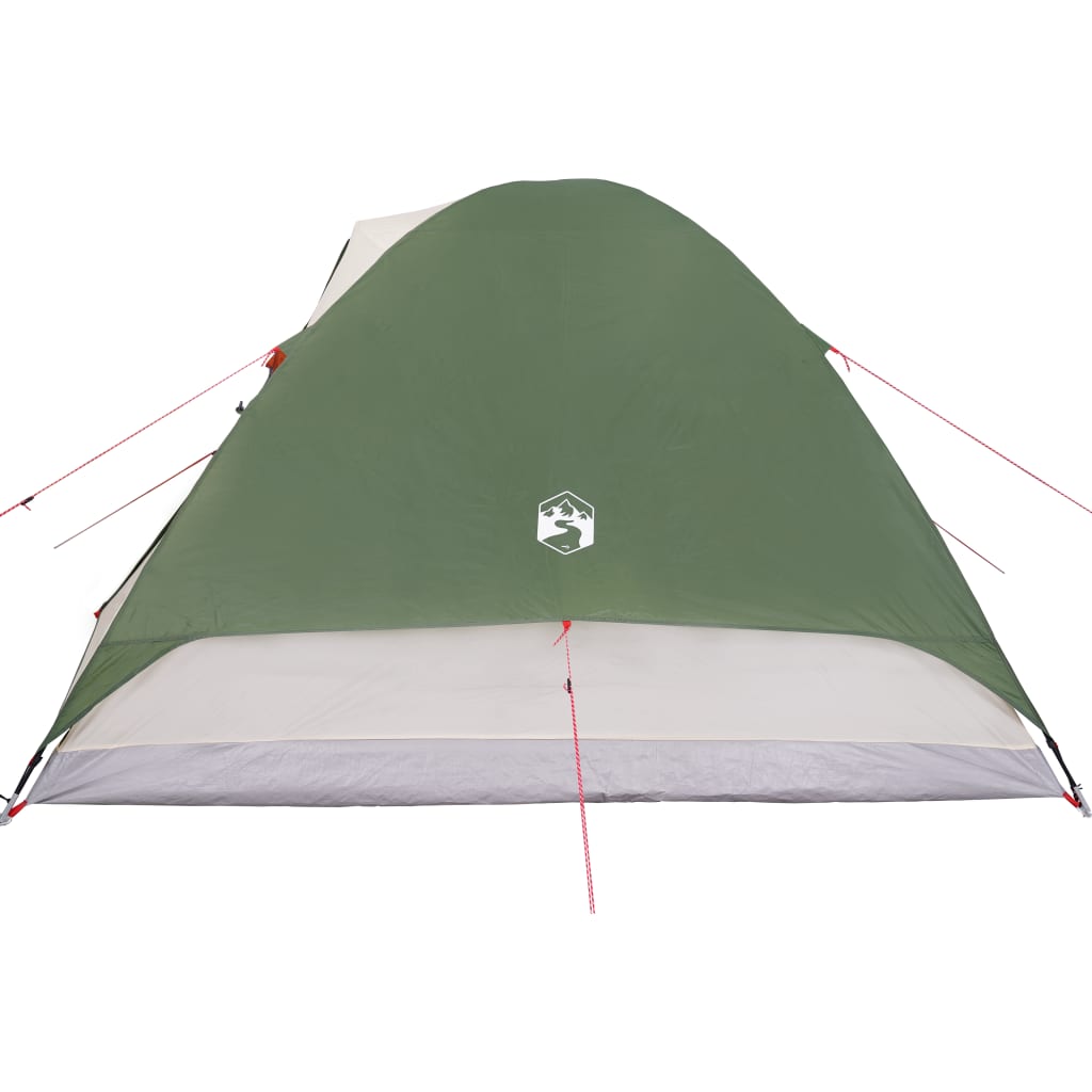 Tent 6-Persoons 348X340X190 Cm 190T Taft Groen