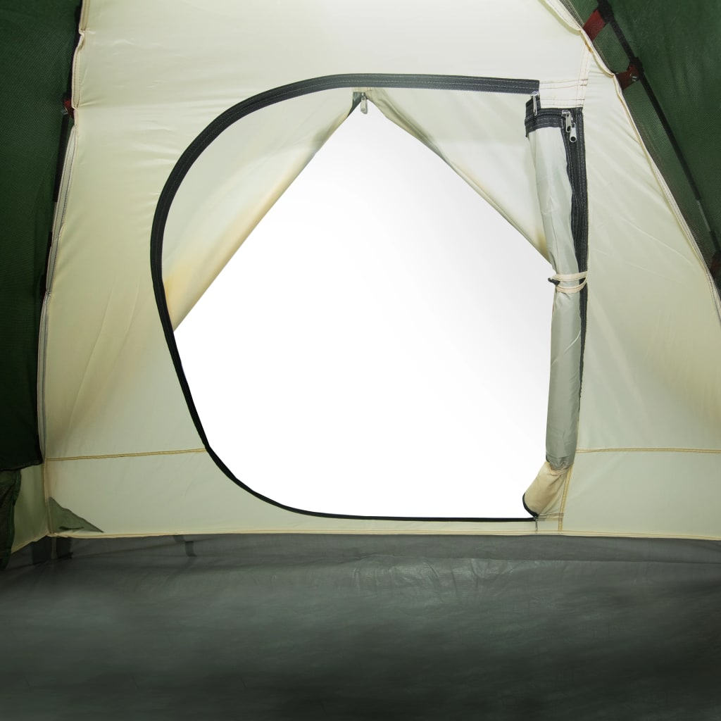 Tent 6-Persoons 348X340X190 Cm 190T Taft Groen