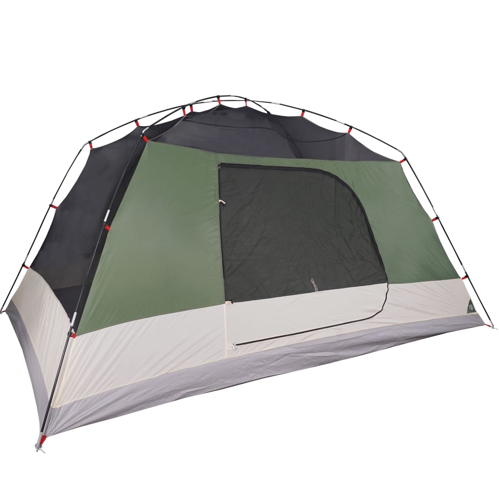 Tent 4-Persoons 350X280X155 Cm 190T Taft Groen