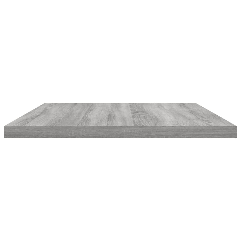 Wandschappen 4 st 60x30x1,5 cm bewerkt hout grijs sonoma eiken