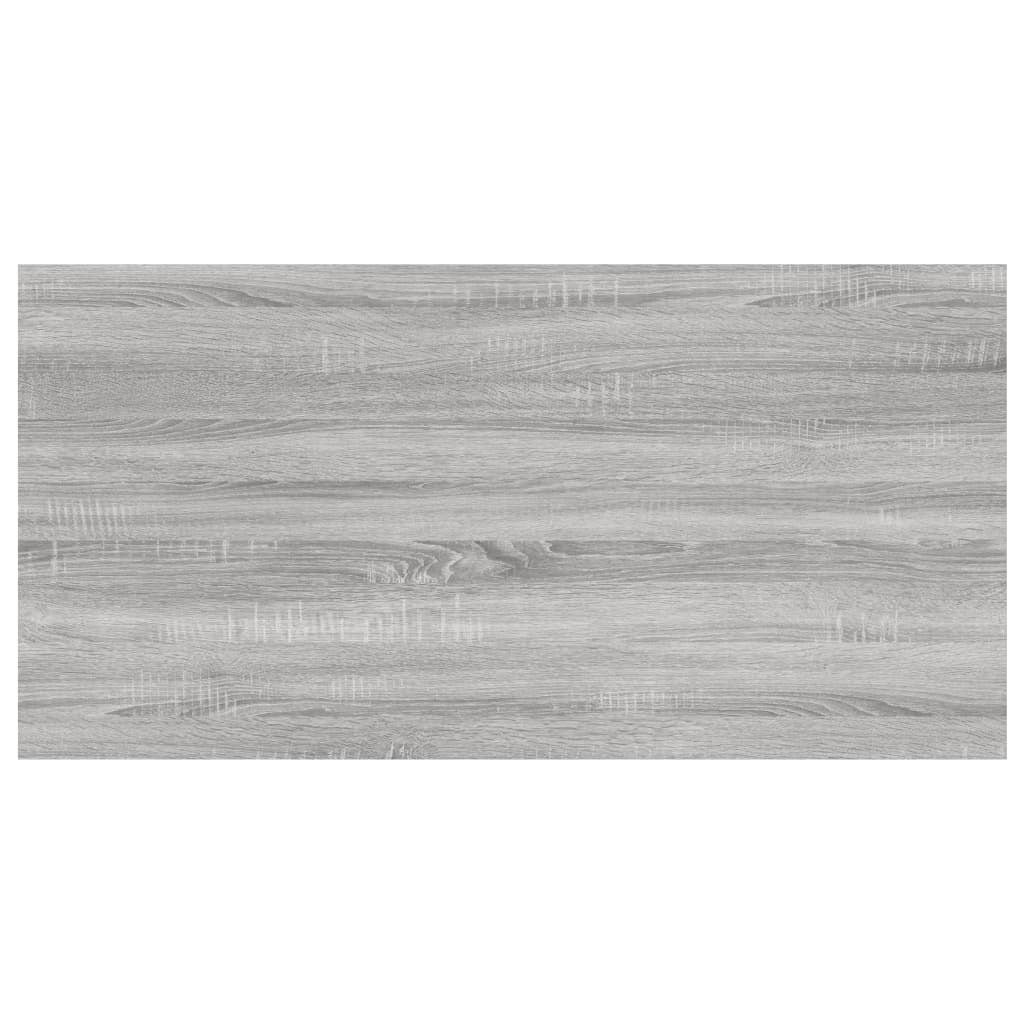 Wandschappen 4 st 60x30x1,5 cm bewerkt hout grijs sonoma eiken