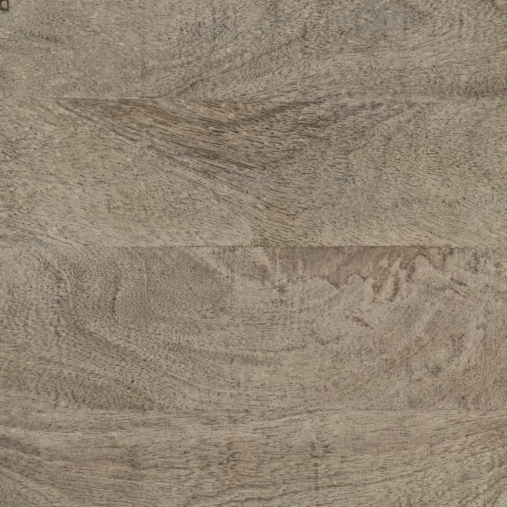 Dressoir 55x30x76 cm massief mangohout en ijzer