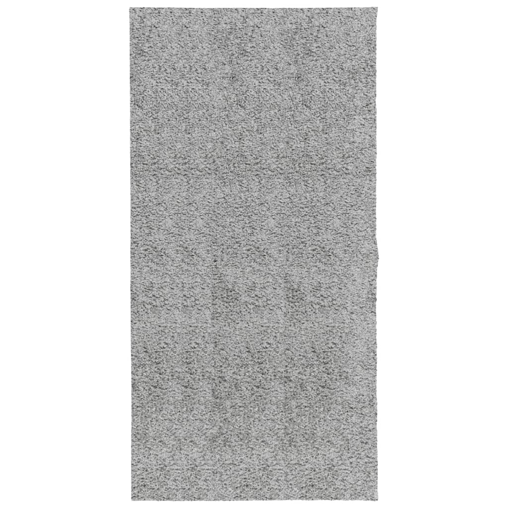 Vloerkleed Pamplona Shaggy Hoogpolig Modern Grijs 100 x 200 cm