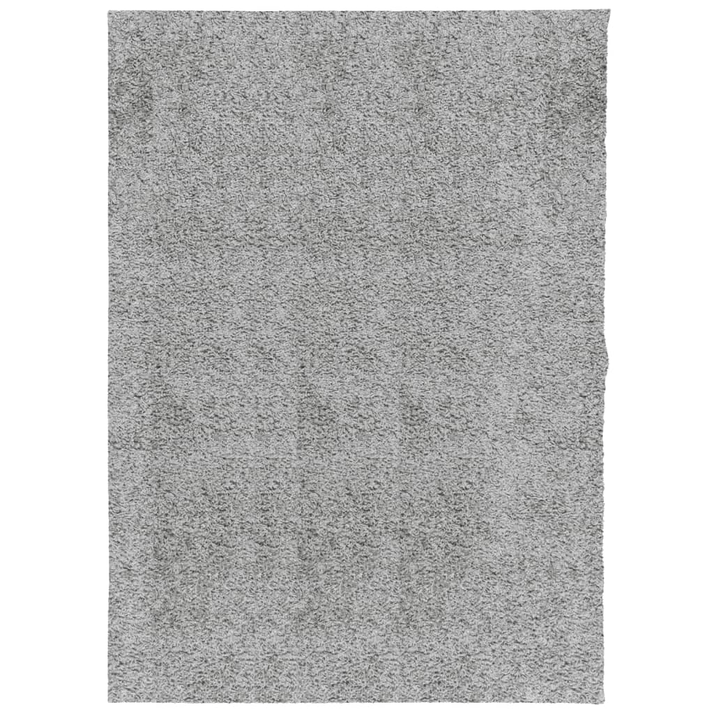 Vloerkleed Pamplona Shaggy Hoogpolig Modern Grijs 240 x 340 cm