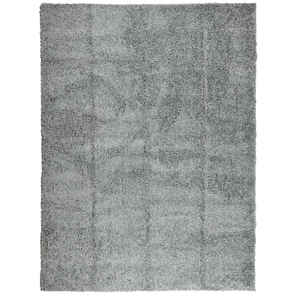 Vloerkleed Shaggy Hoogpolig Modern Groen 300 x 400 cm