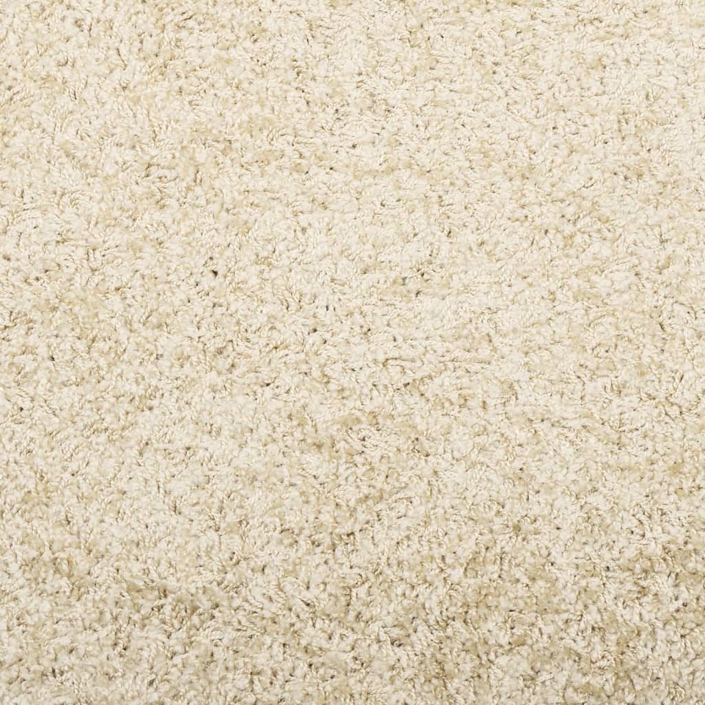 Vloerkleed Shaggy Hoogpolig Modern Kleurig Goud 80 x 200 cm