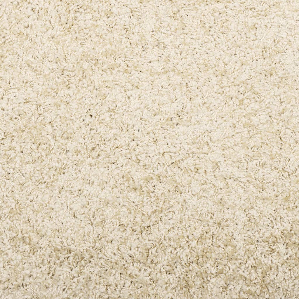 Vloerkleed Shaggy Hoogpolig Modern Kleurig Goud 140 x 200 cm