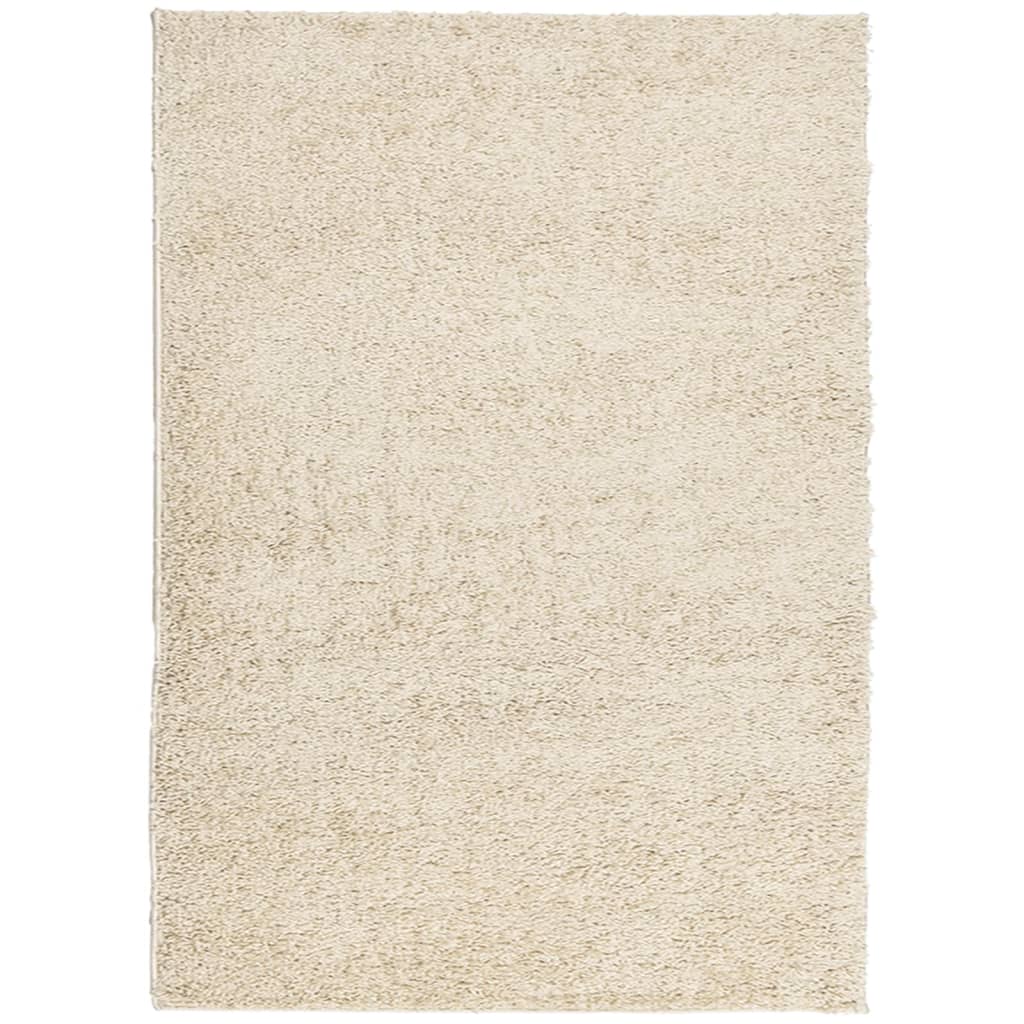 Vloerkleed Shaggy Hoogpolig Modern Kleurig Goud 200 x 280 cm