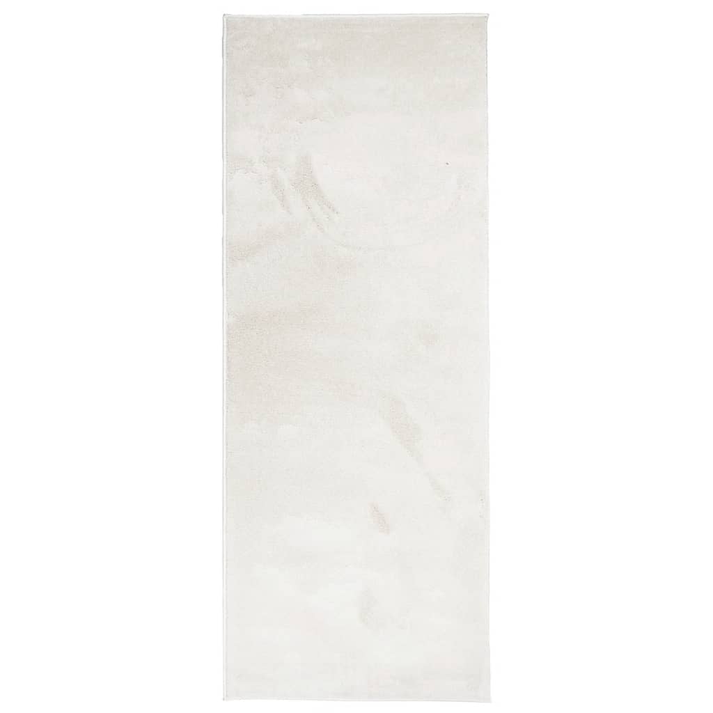 Vloerkleed Oviedo Laagpolig 80X200 Cm Beige Donkerbruin