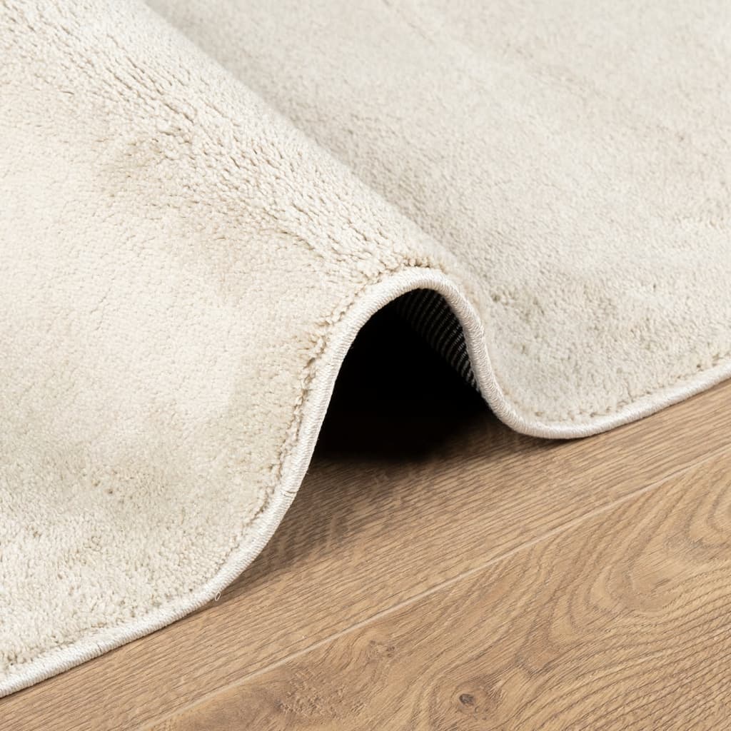 Vloerkleed Oviedo Laagpolig 80X200 Cm Beige Donkerbruin