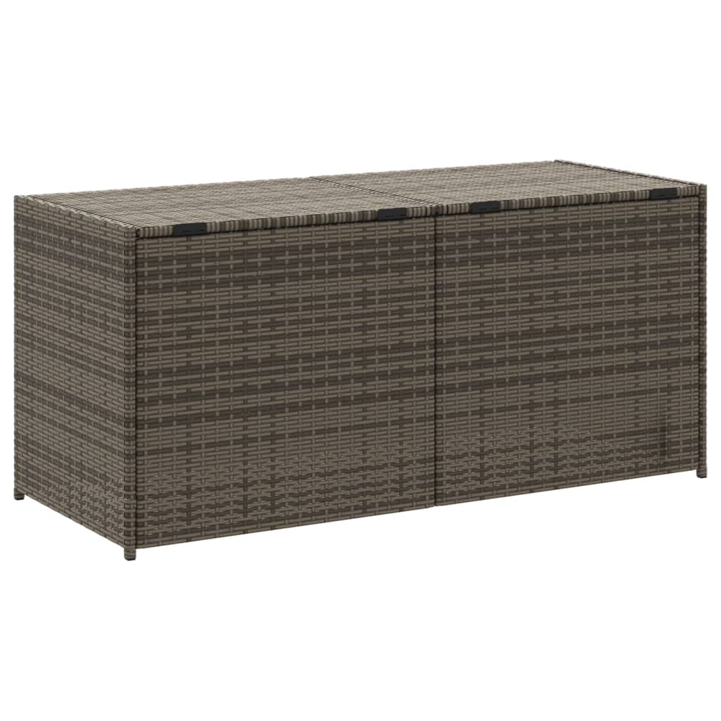 Tuinbox 283 L Poly Rattan Grijs