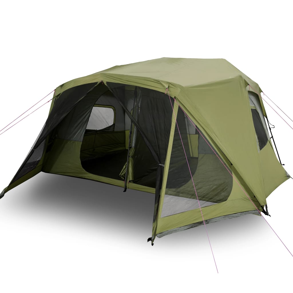 Tent 10-persoons 443x437x229 cm groen