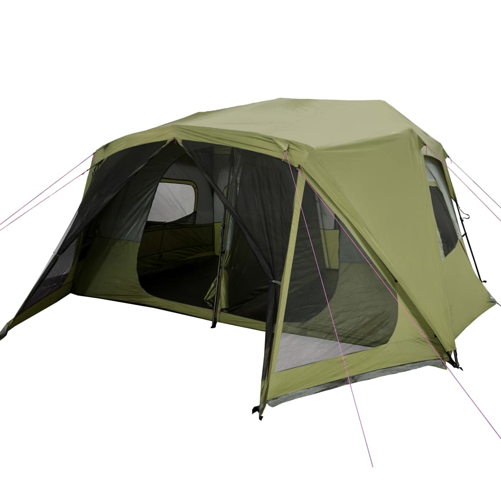 Tent 10-persoons 443x437x229 cm groen