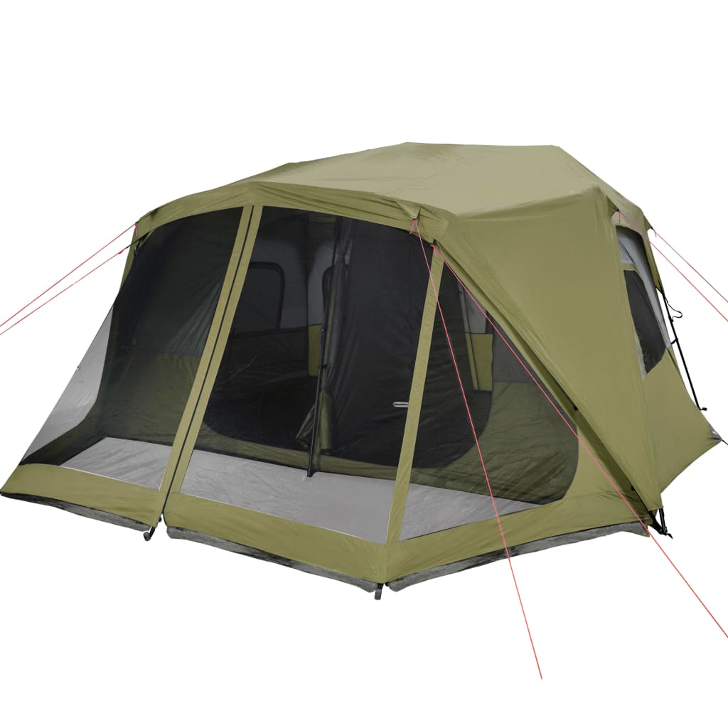 Tent 10-persoons 443x437x229 cm groen