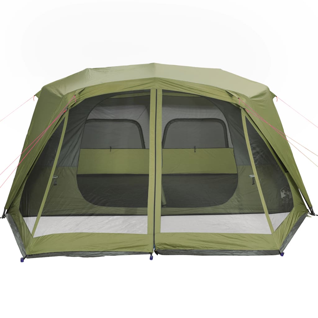 Tent 10-persoons 443x437x229 cm groen