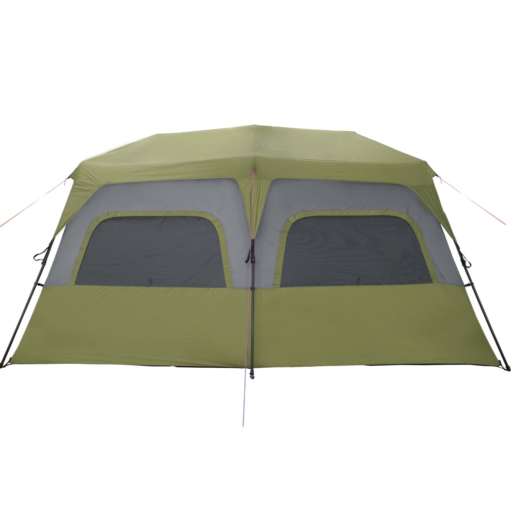 Tent 10-persoons 443x437x229 cm groen