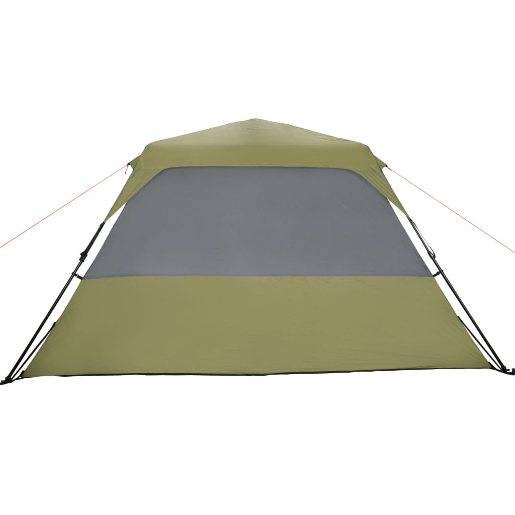 Tent 6-persoons 344x282x192 cm groen