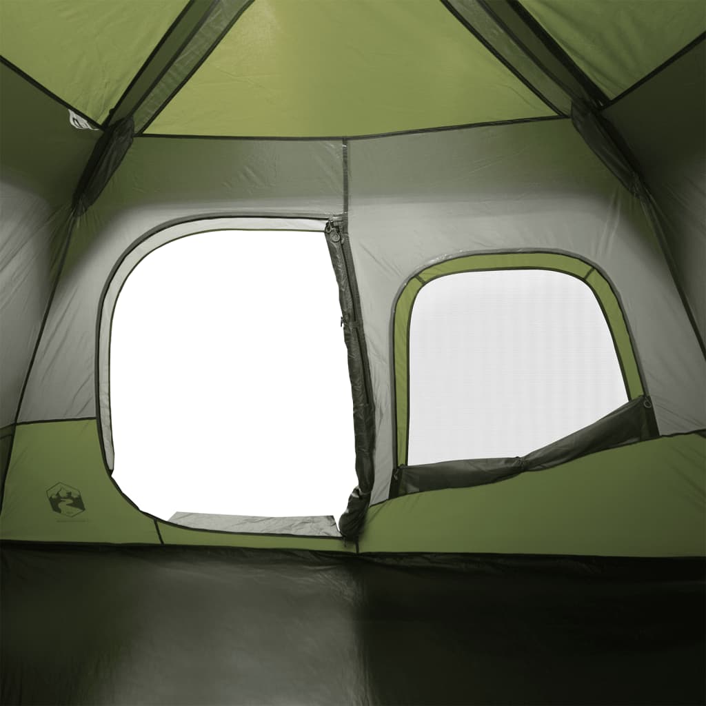 Tent 6-persoons 344x282x192 cm groen