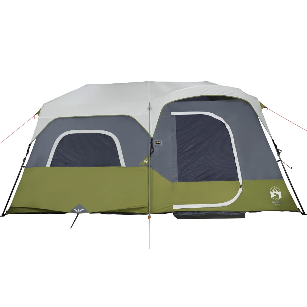 Tent met LED 441x288x217 cm lichtgroen