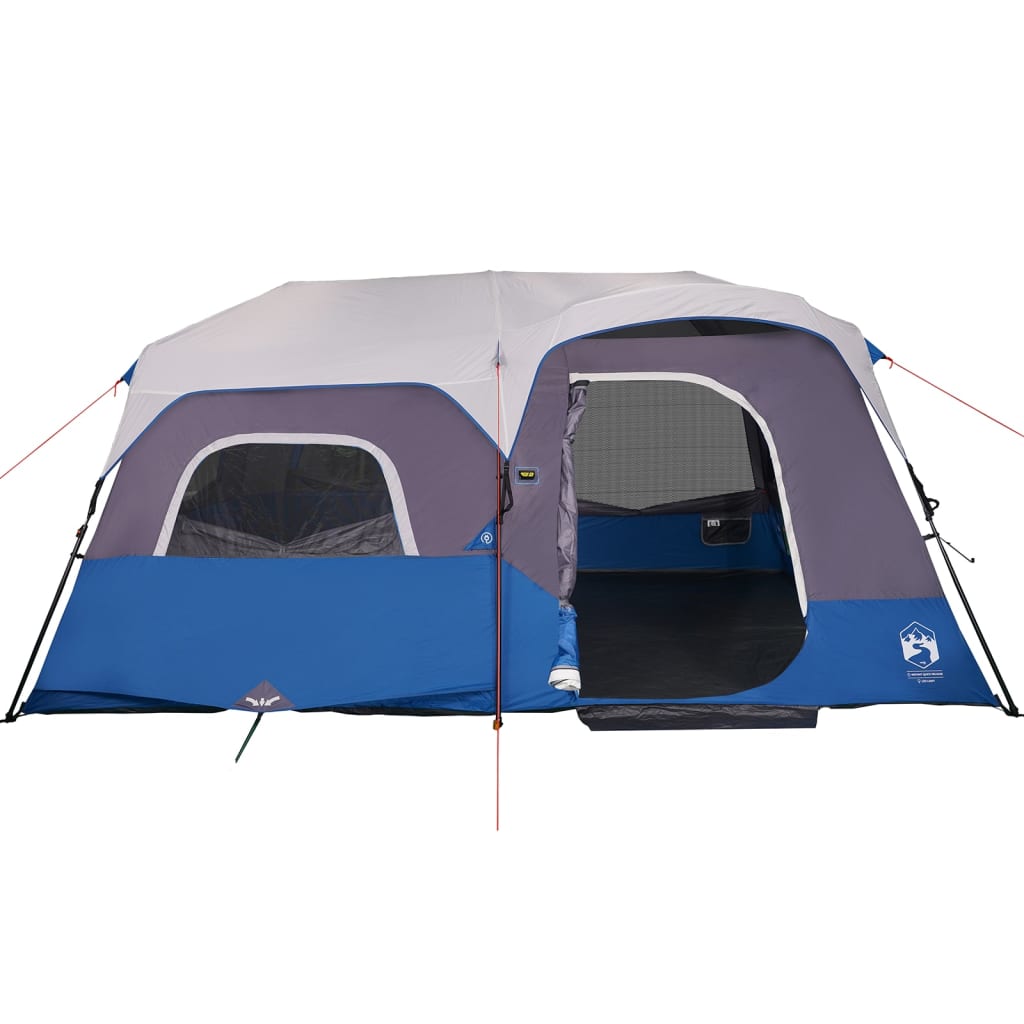 Tent met LED 441x288x217 cm lichtblauw