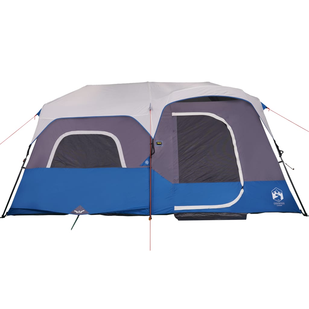 Tent met LED 441x288x217 cm lichtblauw