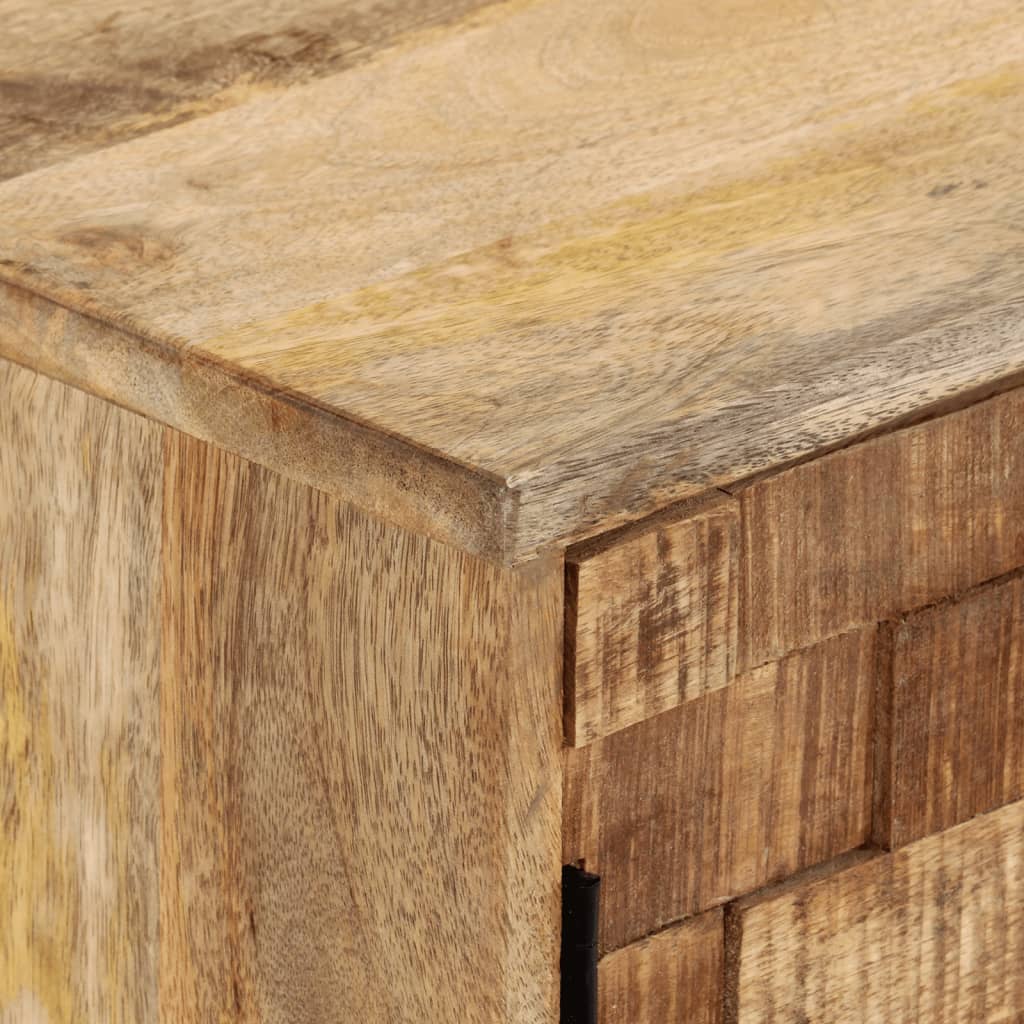 Dressoir 110x30x70 cm massief mangohout