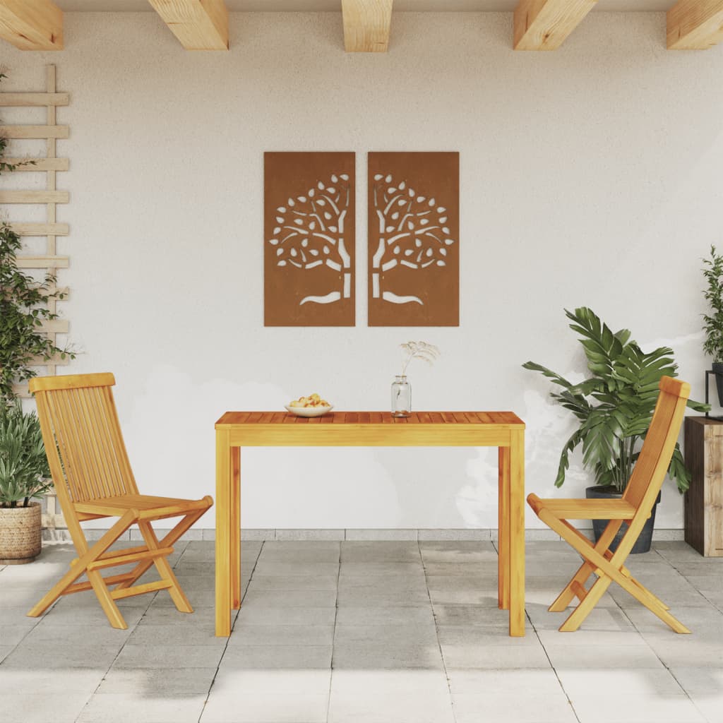 Tuintafel Massief Acaciahout 110 x 55 x 75 cm