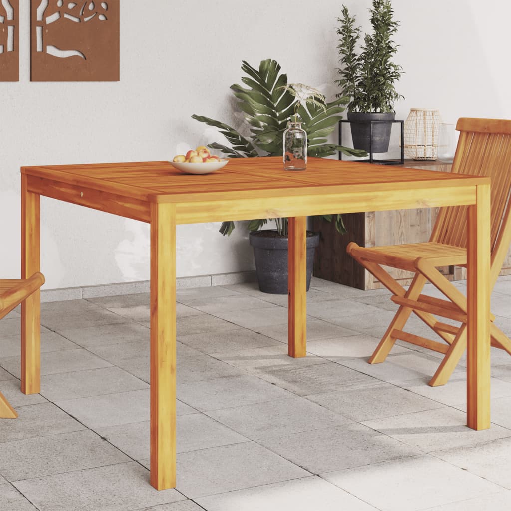 Tuintafel Massief Acaciahout 110 x 110 x 75 cm