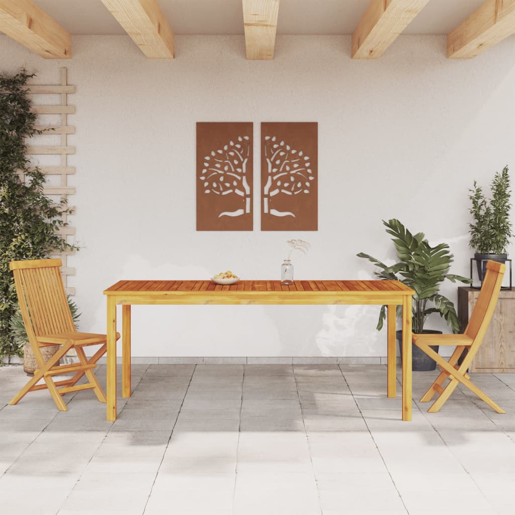 Tuintafel Massief Acaciahout 180 x 90 x 75 cm