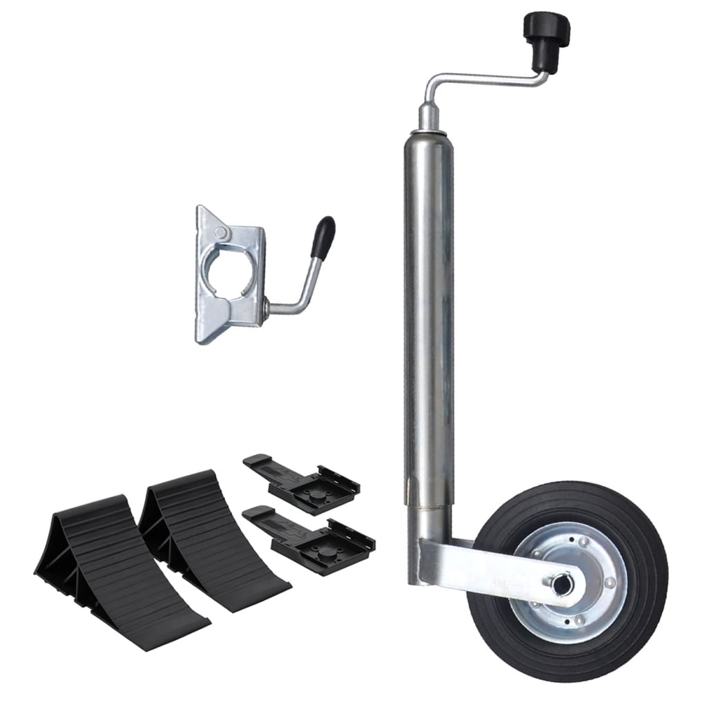 Neuswiel met splitklem en wielblokken 48 mm