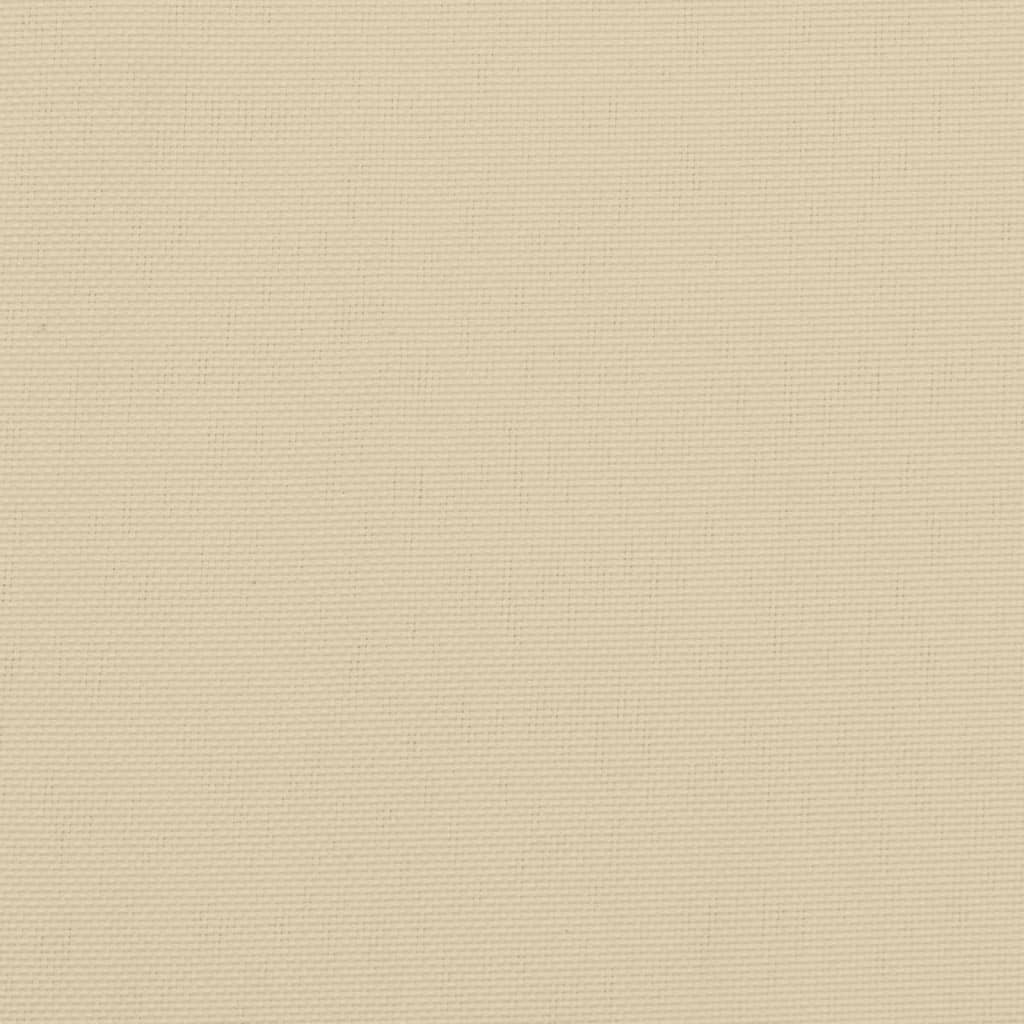 Stoelkussens 4 St Lage Rug Oxford Stof Beige