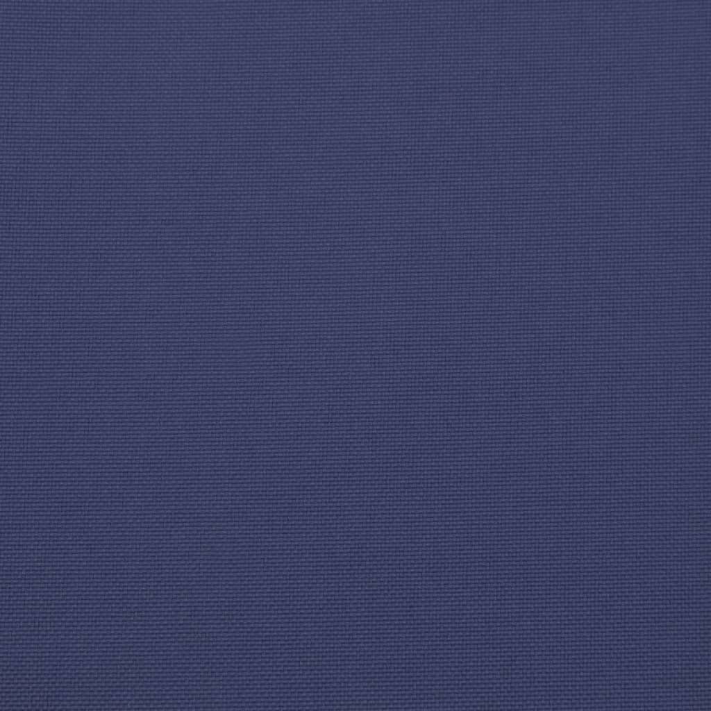 Stoelkussens 6 St Lage Rug Oxford Stof Marineblauw