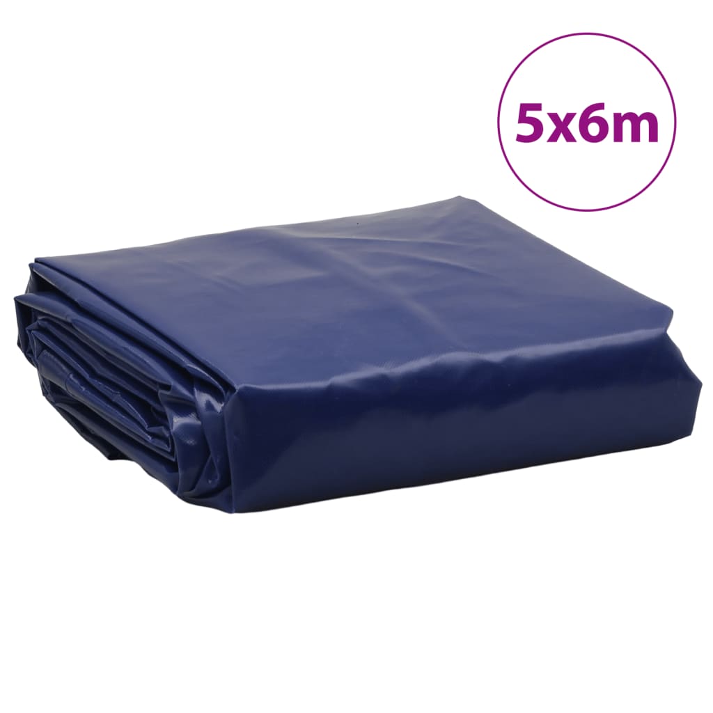 Dekzeil 600 G/M² 5X6 M Blauw