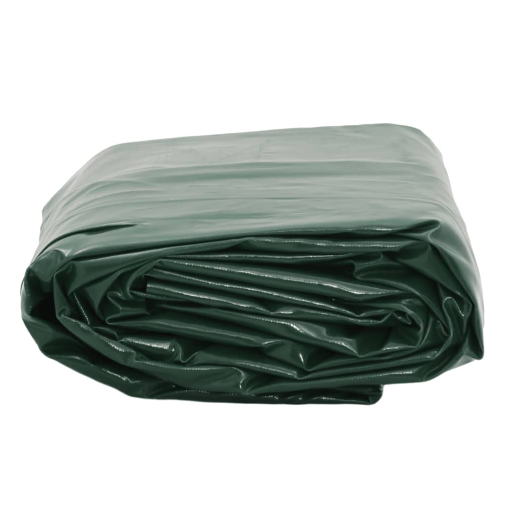 Dekzeil 650 g/m² 4x6 m groen
