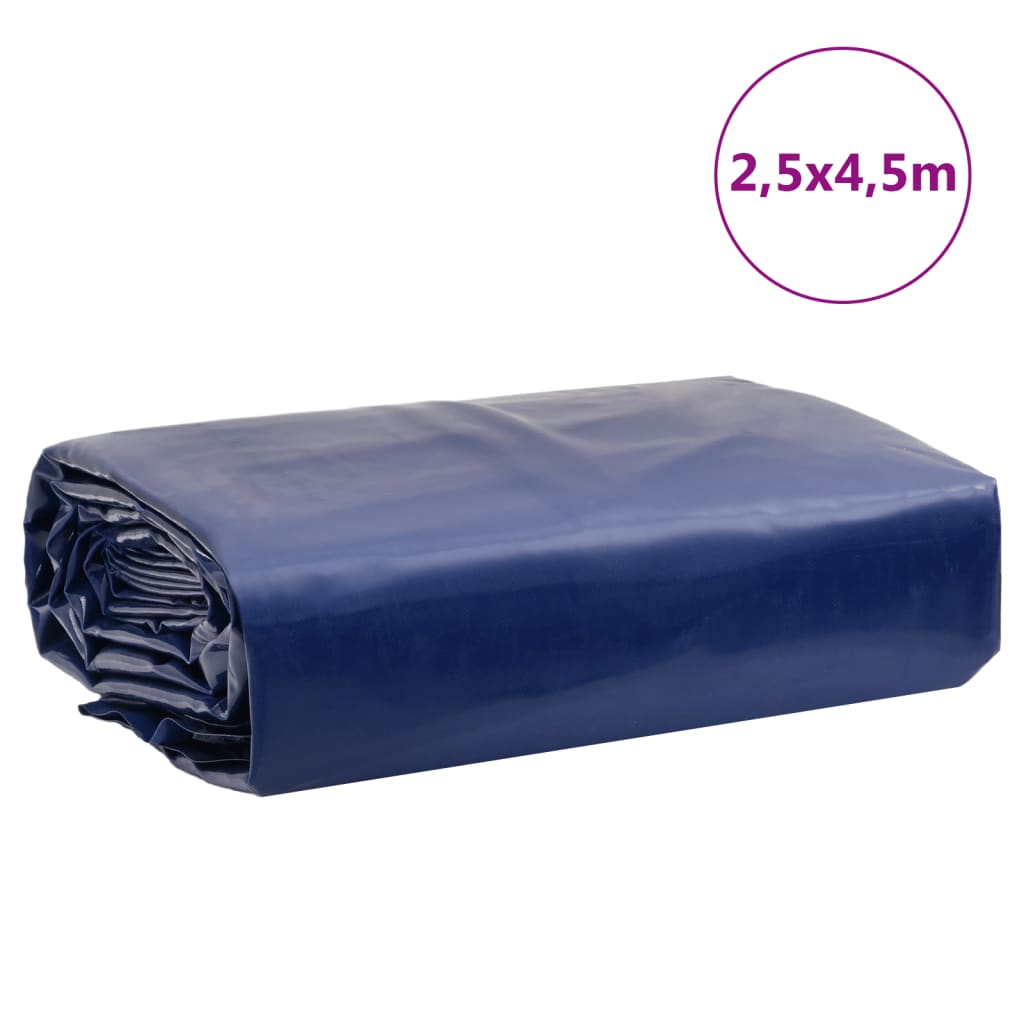 Dekzeil 600 G/M² 2,5X4,5 M Blauw