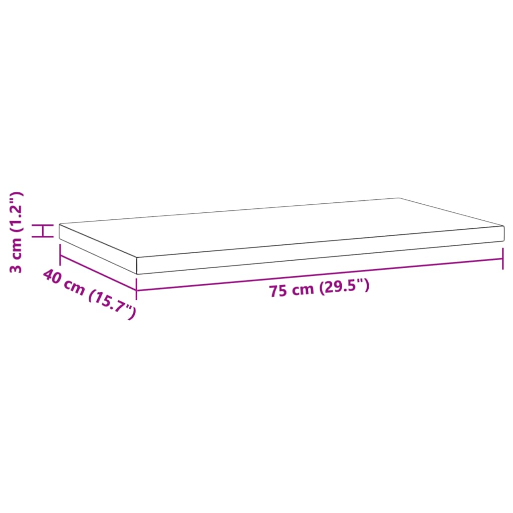 Wandschappen 2 st 75x40x3 cm roestvrijstaal zilverkleurig