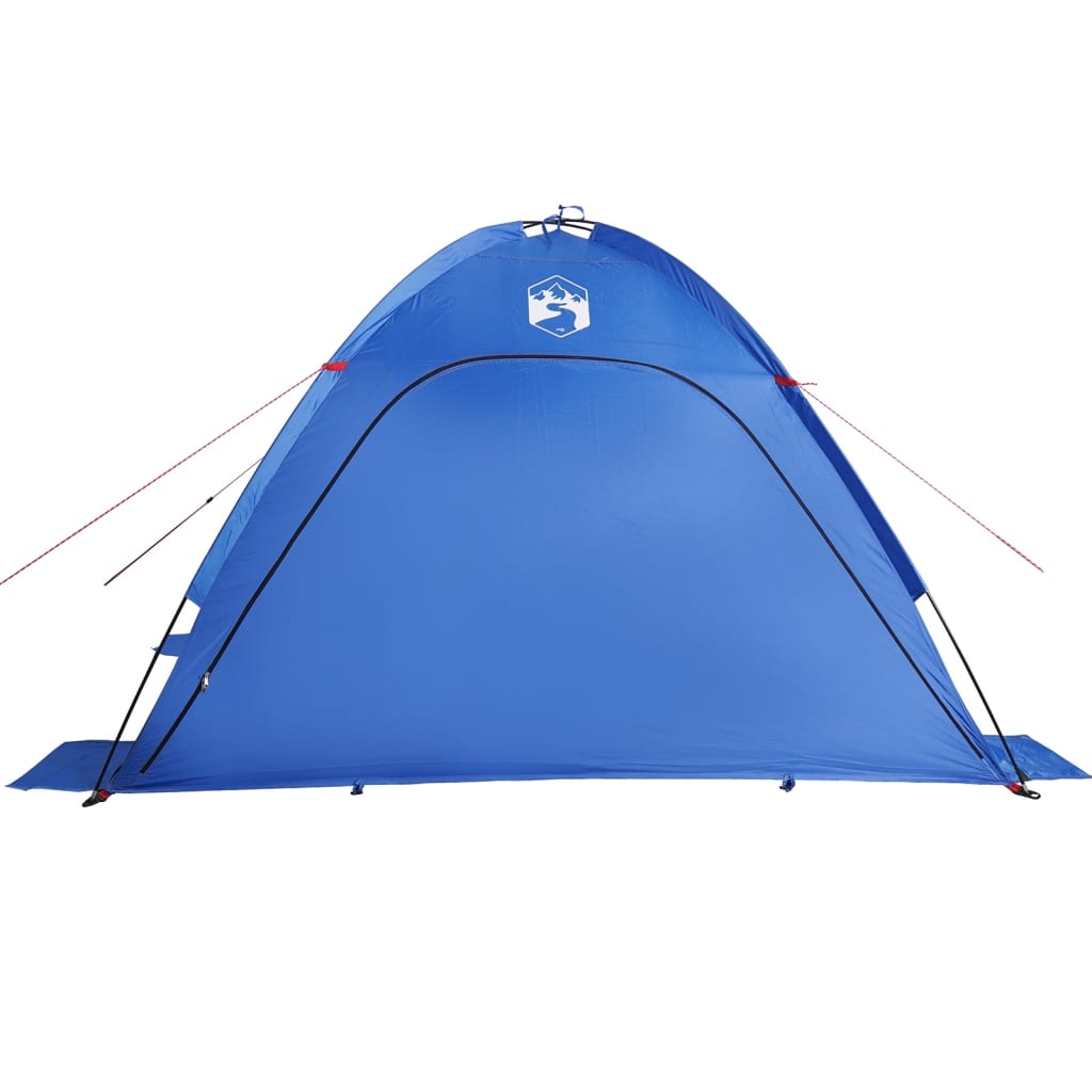 Strandtent waterdicht azuurblauw