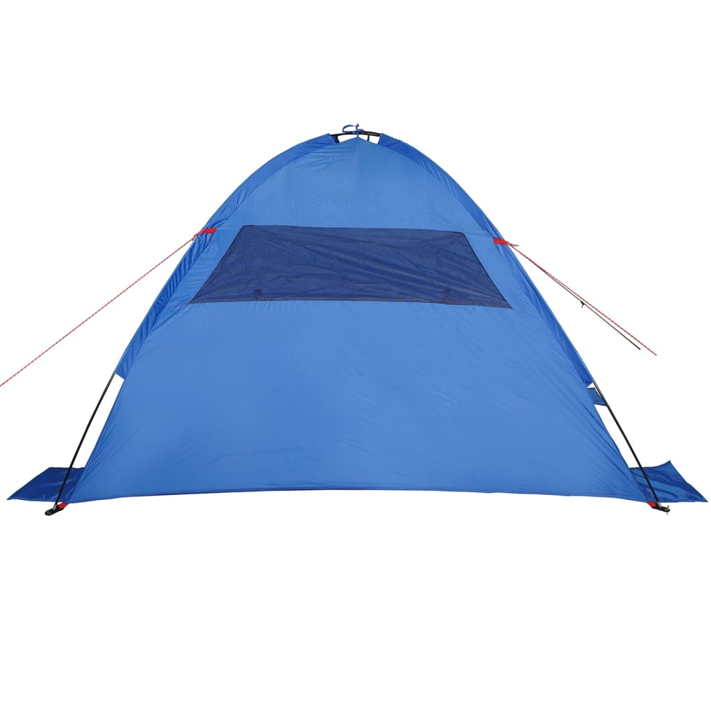 Strandtent waterdicht azuurblauw