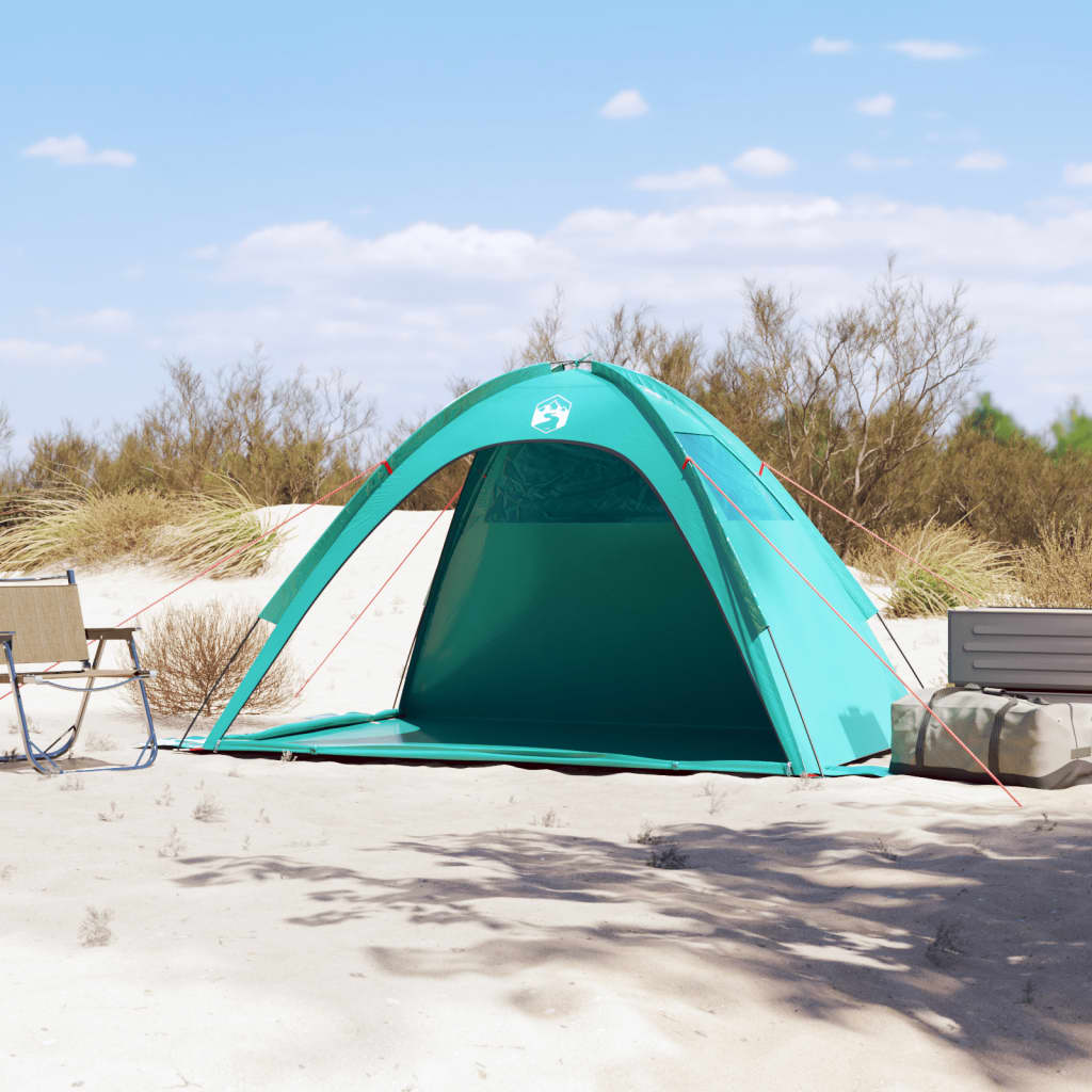 Strandtent waterdicht zeegroen